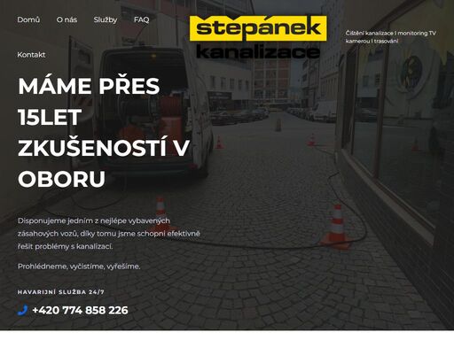 kanalizace štěpánek