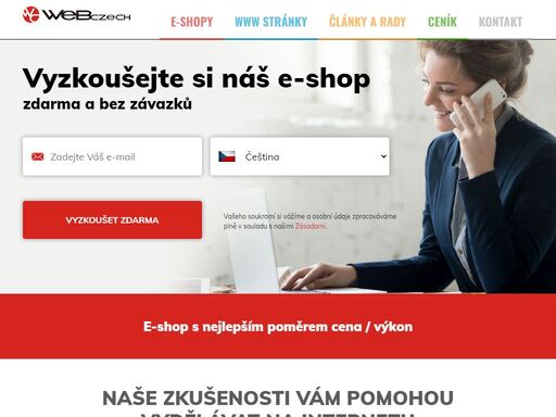 propracované e-shopové řešení za 499kč / měsíc. pokud máte na tvorbu e-shopu vyšší nároky upravíme vám e-shop na míru.