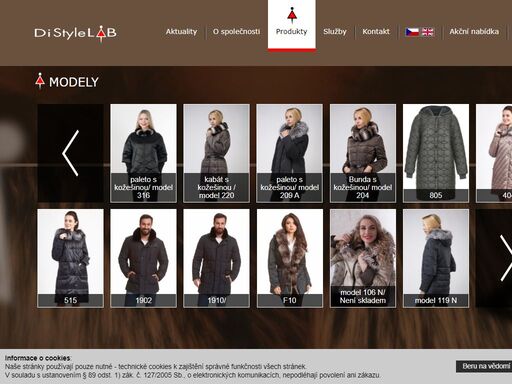 přehled produktů distylelab s.r.o.