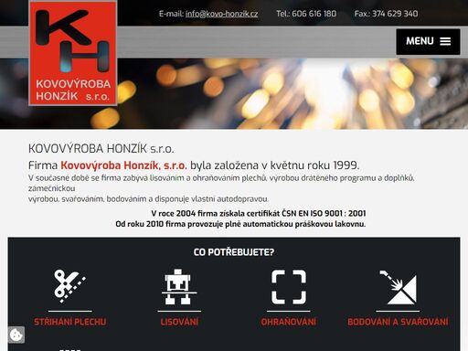 www.kovo-honzik.cz