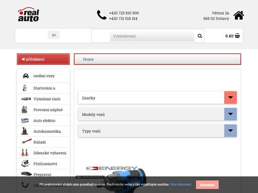 online prodej autodílů pro osobní vozy, dodávkové vozy, nákladní vozy , autobusy, traktory a motocykly . autodíly vám doručíme až do domu vlastní dopravou nebo přes dopravce.