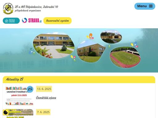 zajišťujeme předškolní a školní vzdělávání, družinu a možnost stravování ve školní jídelně. prohlédněte si náš kalendář akcí.