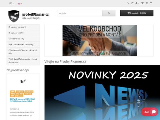 prodejipkamer.cz je specializovaný internetový obchod s kvalitnimi ip kamerami značky zoneway, ips a apexis. nahrávací rekordéry nvr a ip kamery s výborným poměrem ceny a výkonu a s podporou onvif.
kamerové systémy zde.