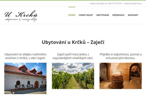apartmán nad vinným sklepem vinařství u krčků. přijeďte ochutnat naše víno a zažít atmosféru na jižní moravě v blízkosti pálavy, mikulova a novomlýnské přehrady