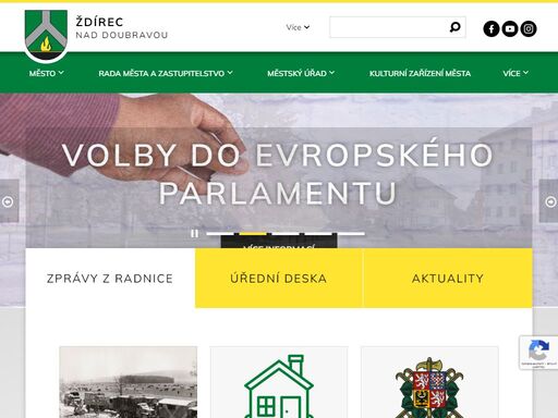 oficiální stránky města ždírec nad doubravou. 