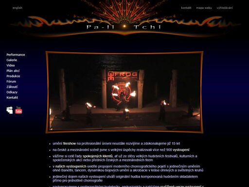 profesionální fireshow, od roku 2002. ohnivá a light uv show, pyro show, tanec s ohněm. síla a umění ohně!