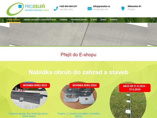 www.prozelen.cz