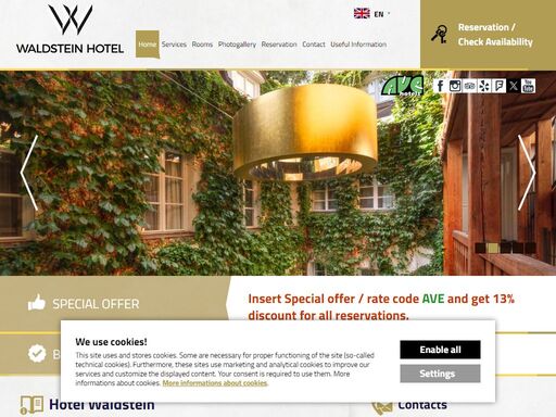 www.hotelwaldstein.cz