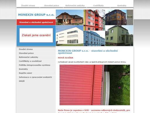 monexin group s.r.o. - stavební společnost přerov provádí veškeré stavební práce, domy na klíč, rekonstrukce.