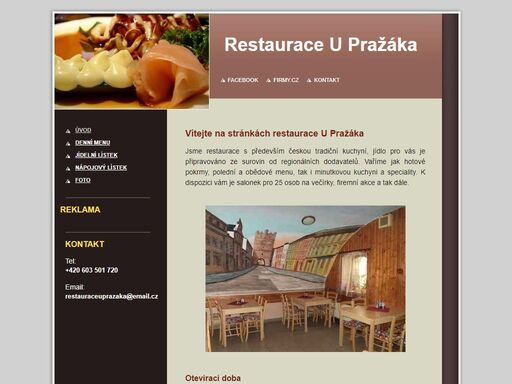 www.restauraceuprazaka.zvysociny.com