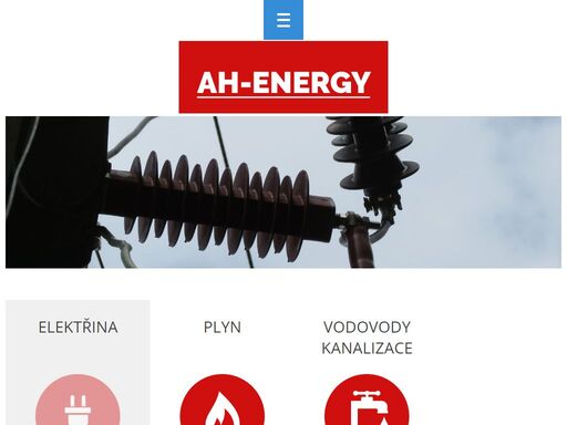 distribuce a dodávka elektrické energie společností ah-energy