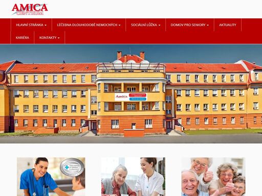 amica centrum s.r.o. - léčebna dlouhodobě nemocných a domov pro seniory v chebu