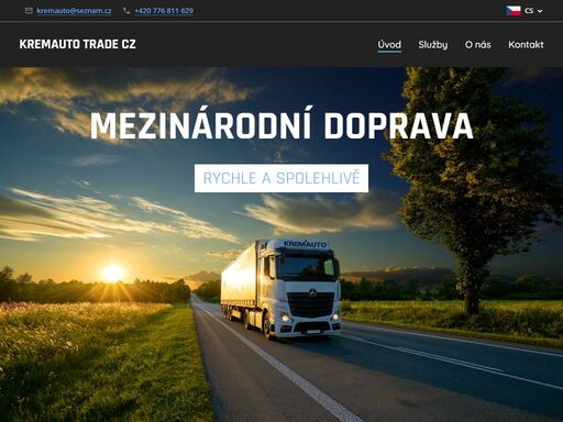 kremauto trade cz s r.o. je jednou z předních světových logistických společností. nabízíme inteligentní řešení, technologie a osobní služby dodavatelského řetězce, které propojí vaše podnikání s globálními trhy, abyste mohli růst.