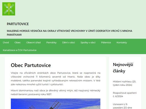 www.partutovice.cz