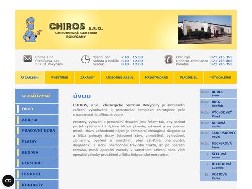 www.chiros.cz