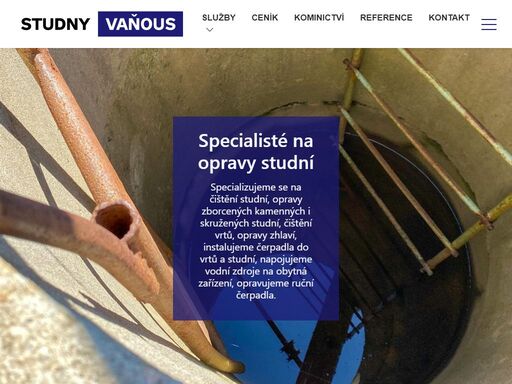 www.studnyvanous.cz