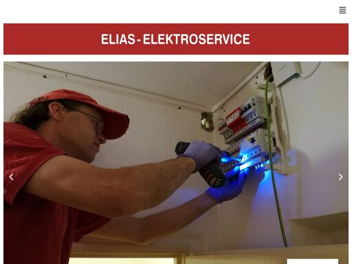 úvod elias-elektroservice - elektrika spolehlivě od roku 1991. informace o mně, nabídka služeb, reference, ukázky práce, prezentace dodavatelů