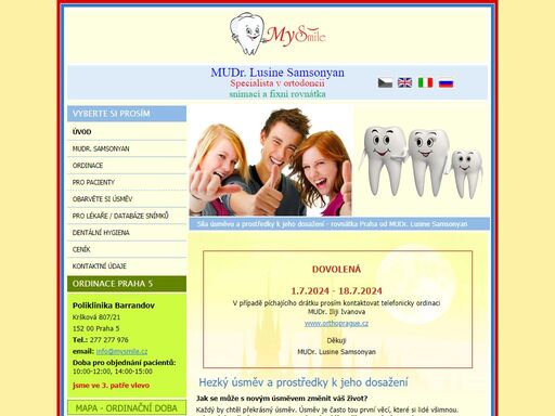 www.mysmile.cz
