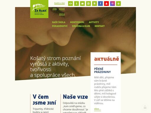 oficiální stránky základní škola, uherské hradiště, za alejí 1072, příspěvková organizace