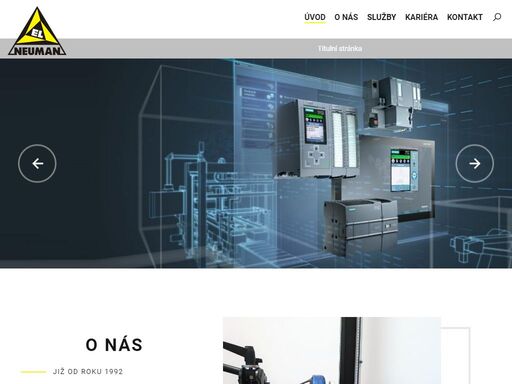 neuman el nabízí kompletní portfólio v oblasti průmyslové automatizace (automatizace, robotika, strojové vidění) a meření a regulace, konzultace, záruční a pozáruční servis.