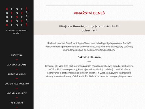 www.vinobenes.cz