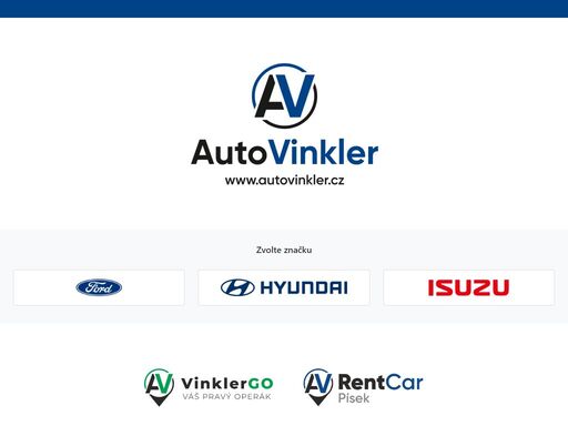 společnost auto vinkler s.r.o. je autorizovaným dealerem ford a hyundai. cílem naší společnosti je poskytování komplexních služeb spojených s prodejem a servisem vozů.