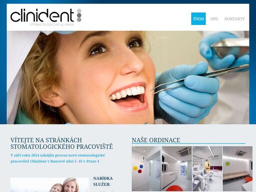 clinident - stomatologie, dentální hygiena, ortodoncie