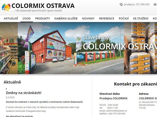 www.colormixostrava.cz