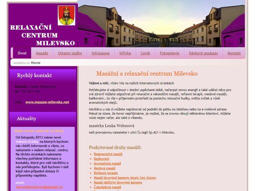 www.masaze-milevsko.net