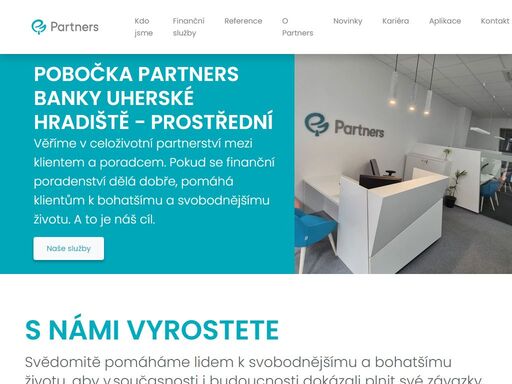 pobočka partners banky uherské hradiště - prostřední poskytuje nezávislé finanční poradenství a osobní finanční plánování. finanční poradce vám pomůže ve sjednání a kalkulaci hypotéky, pojištění nebo investic