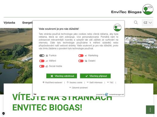 envitec biogas is a leading provider of biogas plants and gas processing plants:
planning, construction, commissioning, service and operation