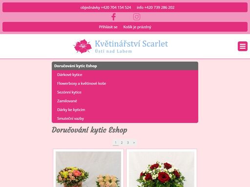 www.kvetinarstviscarlet.cz