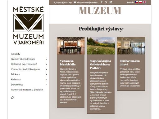 muzeumjaromer.cz