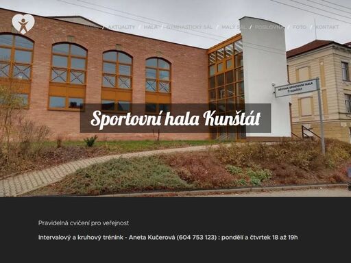 www.sporthala-kunstat.cz