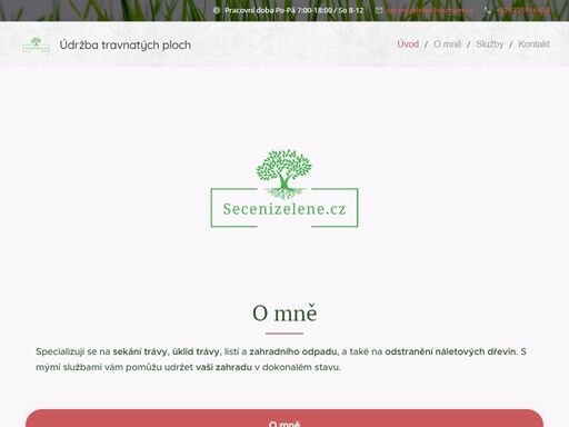 www.secenizelene.cz