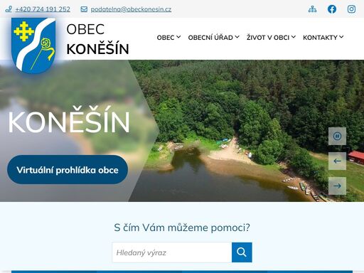 oficiální stránky obce koněšín