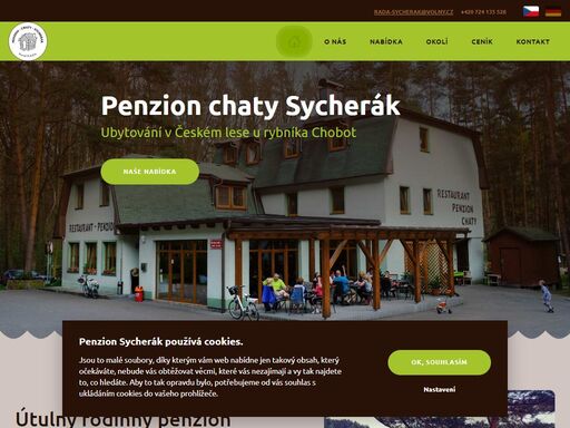 www.penzion-chaty-sycherak.cz