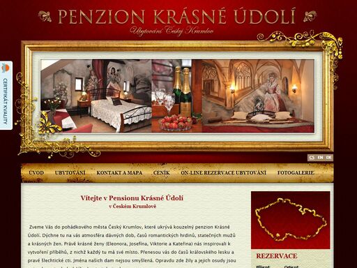romantický pension hotel český krumlov