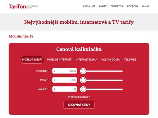 www.tarifon.cz
