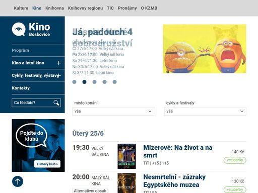 www.kinoboskovice.cz