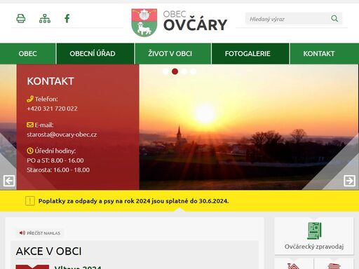 www.ovcary-obec.cz
