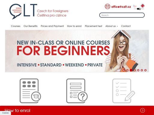 czech language school offers top quality online czech courses for foreigners. we teach only and entirely czech language for foreigners! enrol today!