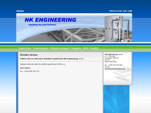 nk engineering, s.r.o., moravská třebová