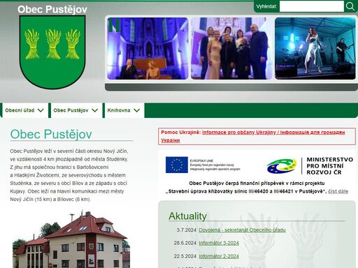 www.pustejov.cz