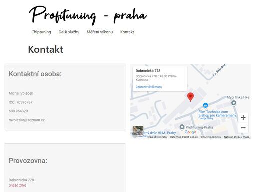 profituning-praha.cz/kontakt