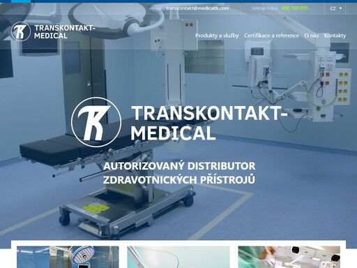 transkontakt-medical s.r.o. – autorizovaný distributor zdravotnických přístrojů