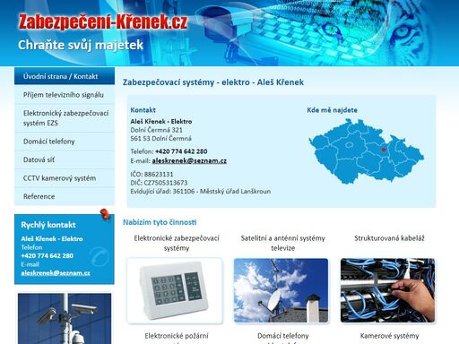 www.zabezpeceni-krenek.cz