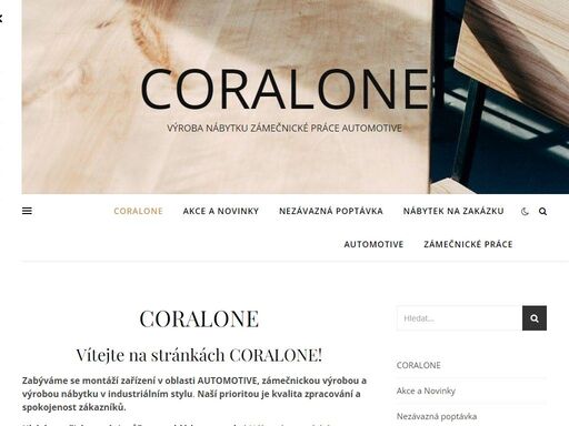 www.coralone.cz