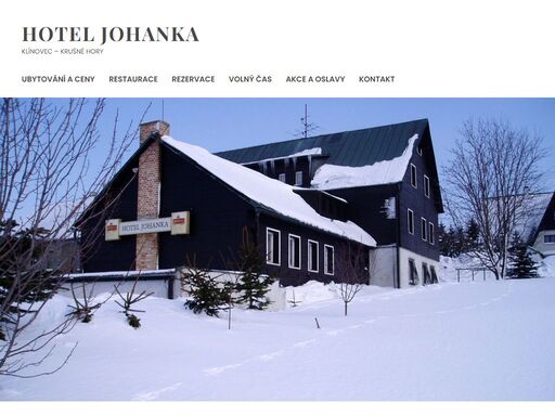 www.hoteljohanka.cz