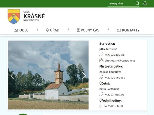 www.obec-krasne.cz